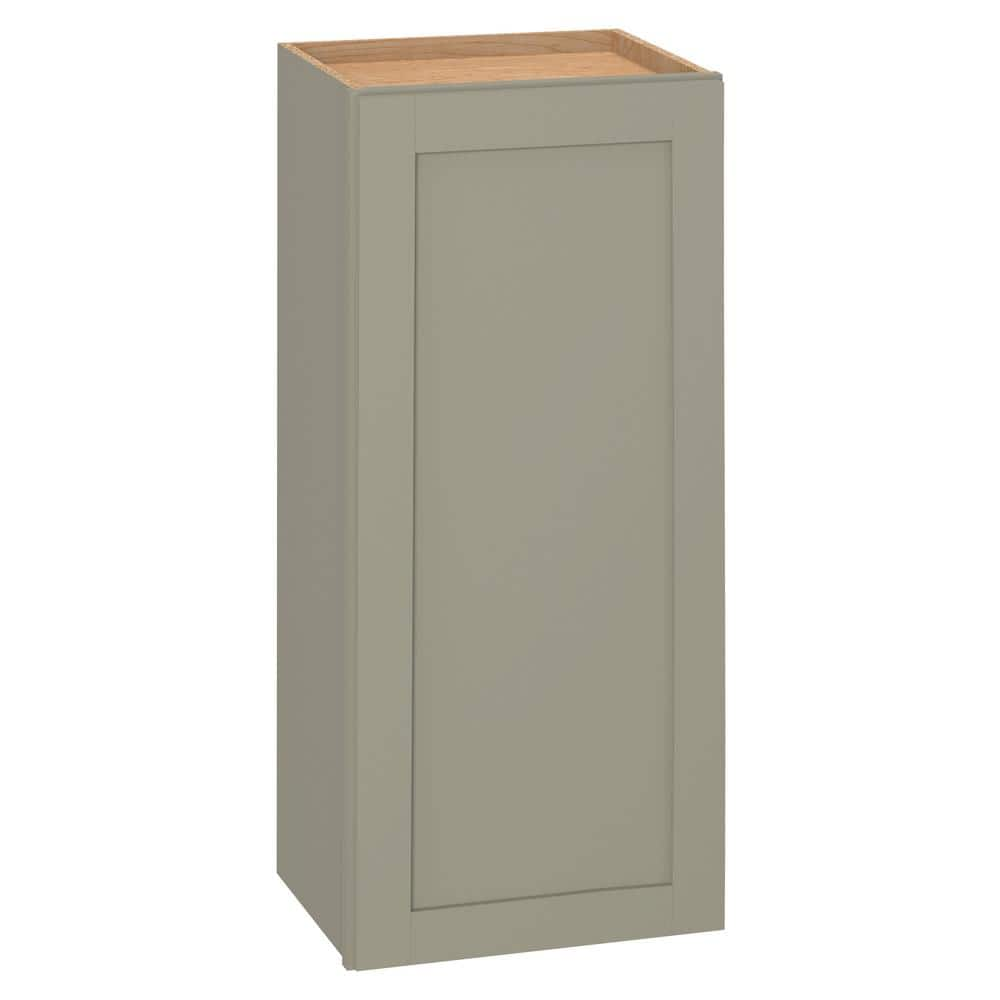 Hampton Bay Westfield Dusk Gray Shaker Stock Assembled Wall Kitchen ...