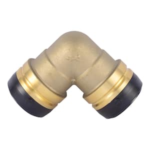 1-1/2 in. Push-to Connect Brass 90-Degree Elbow Fitting