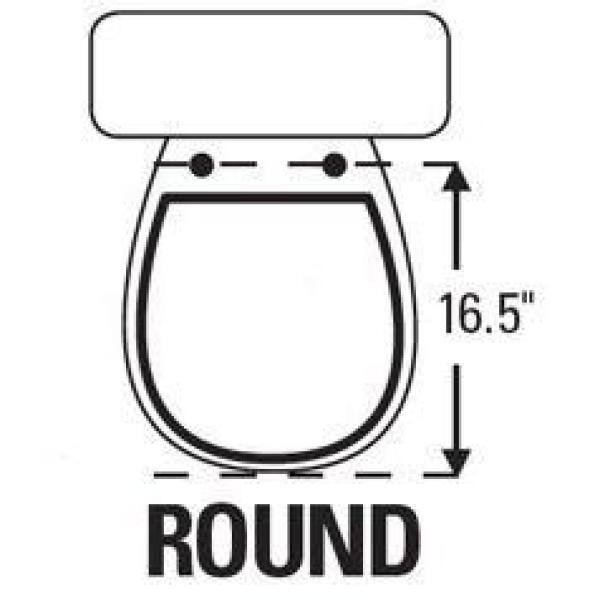 TinyHiney White Round Slow Close Toilet Training Seat