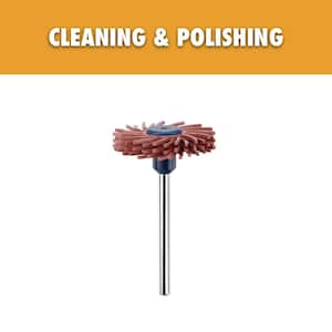 Rotary Tool  220 Grit Cleaning and Polishing Disc (For Metal and Plastic)