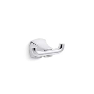 Rubicon Single Hook Robe Hook in Polished Chrome