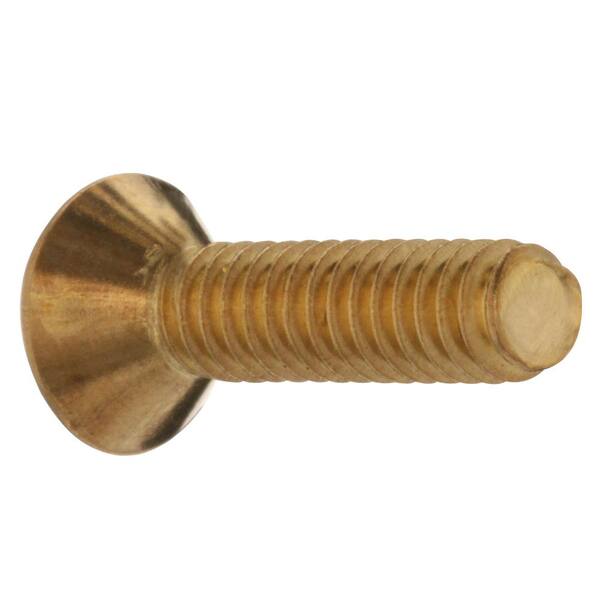 1/4"-20 x 3/4" Flat Head Phillips Select Your QTY Brass Wholesale Avail. 
