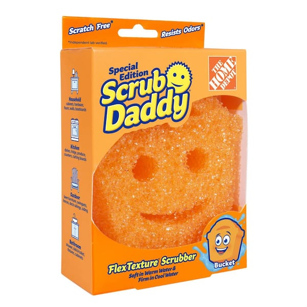 Scrub Daddy Special Edition Home Depot Bucket Sponge 1ct 810196570146
