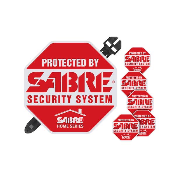 SABRE Home Security Sign