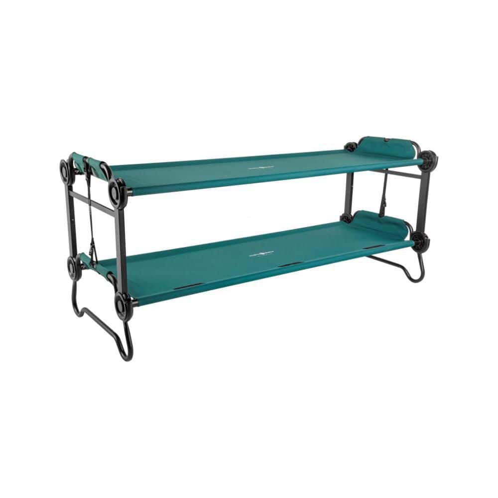 Large Portable Bunkable Green Cot System with Side Organizers price history on PriceWatchPro