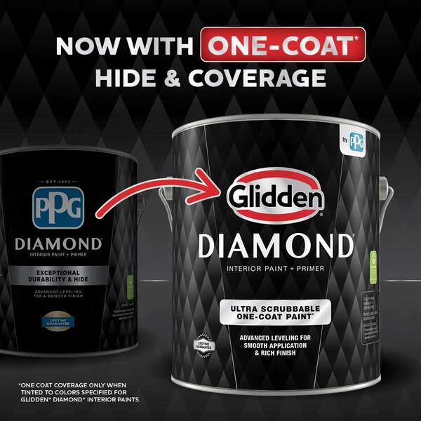 Glidden Diamond 1 gal. PPG1128-5 Green Tea Leaf Eggshell Interior