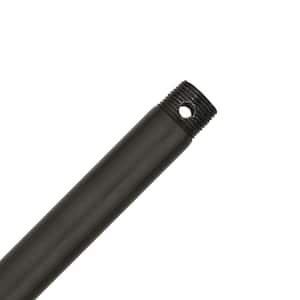 24 in. New Bronze Extension Downrod for 11 ft. ceilings