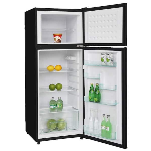 RCA 7.5 Cu. ft. Top Freezer Refrigerator, RFR741 (Black)