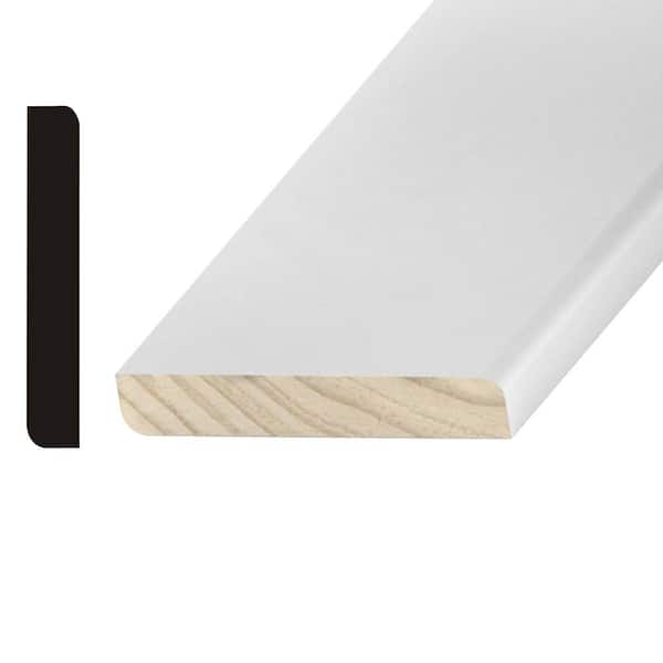 Kelleher Reversible 3/8 in. x 2-1/4 in. Primed Pine Base Moulding