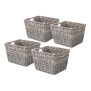 0.2 Gal. Gray Wash Storage Bin (Set of 4)