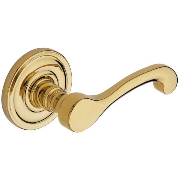 Baldwin Estate Classic Polished Brass Privacy Bed/Bath Door Lever
