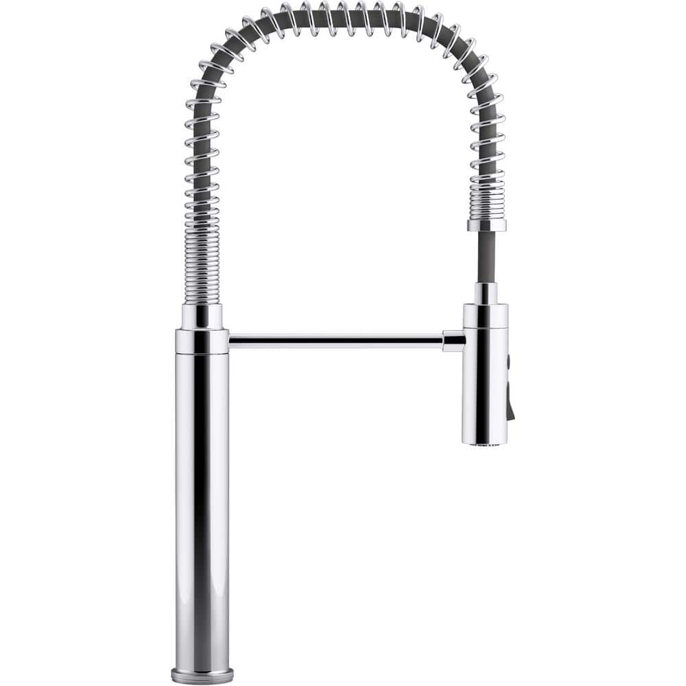 Purist 30.75" Chrome Semi-Professional Kitchen Faucet with Pull-Out Spray