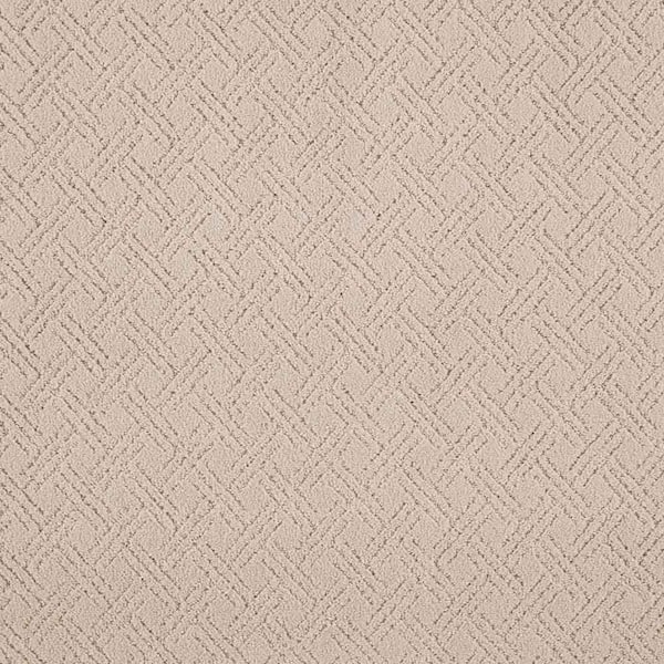 Lifeproof with Petproof Technology Pure - Atrium - Beige 38 oz. Triexta Pattern Installed Carpet