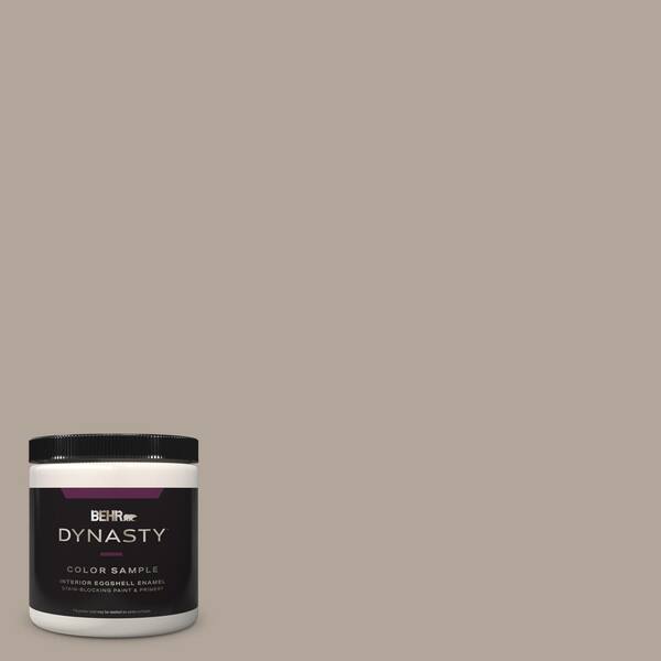 BEHR DYNASTY 8 oz. #ECC-45-1 Deer Run Eggshell Enamel Stain-Blocking Interior Paint & Primer Sample