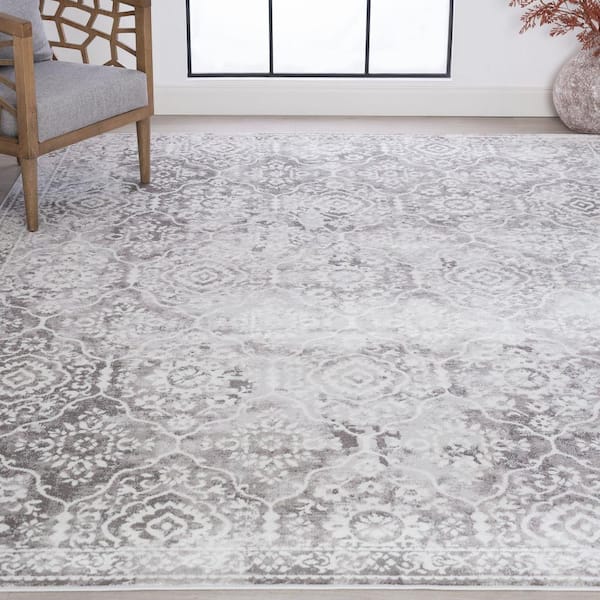 Nexus Oriental Gray 8 ft. x 10 ft. Indoor Area Rug