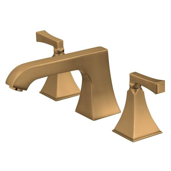 KOHLER Memoirs 2-Handle Deck-Mount Roman Tub Faucet Trim Only in Vibrant Brushed Bronze (Valve Not Included)