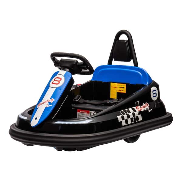 Unbranded 6-Volt Electric Bumper Car With Remote Control, 3-Speed Adjustable, Speaker, Bluetooth, Body With Anti-Collision Pads