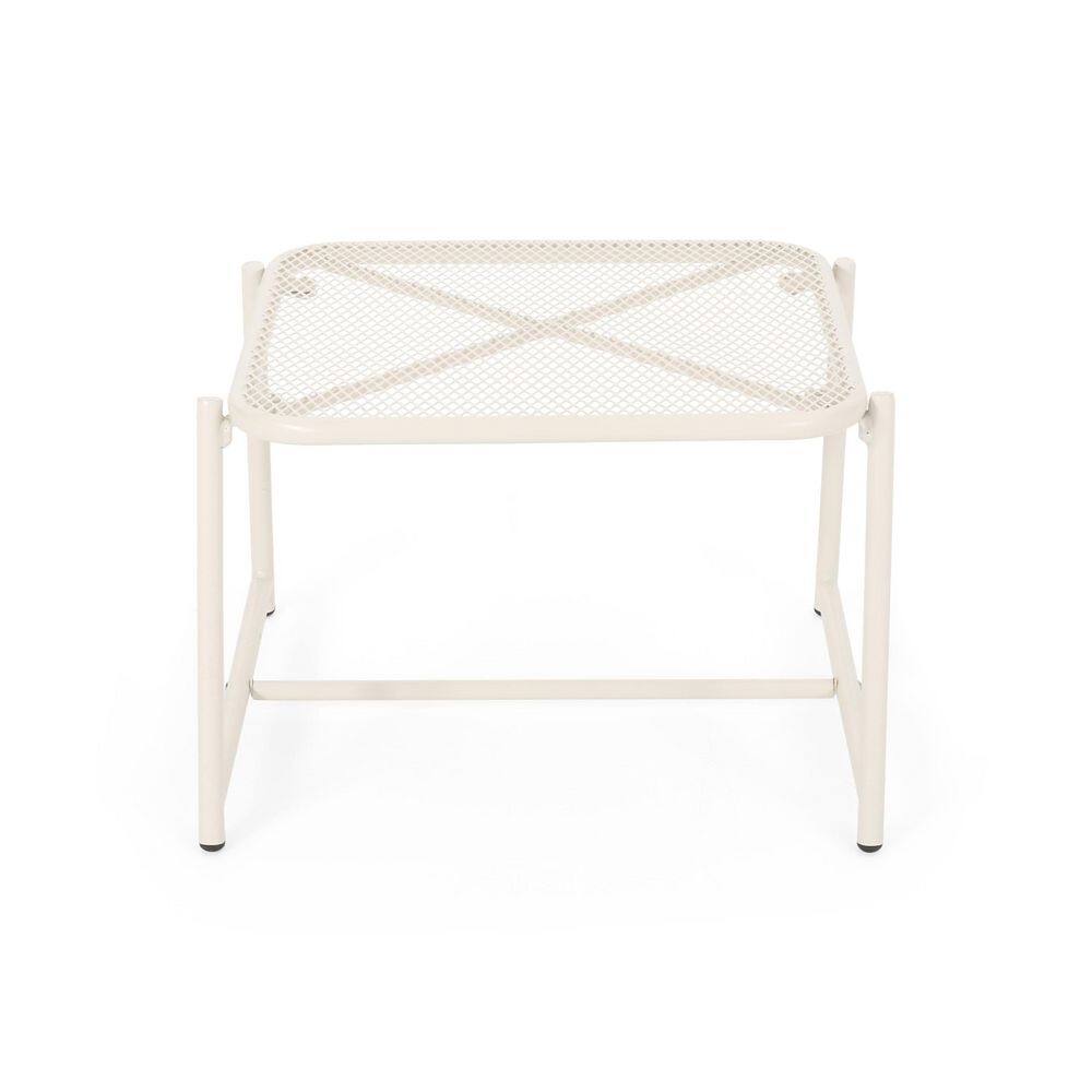 13 in. High Side Table in Matte white price history on PriceWatchPro