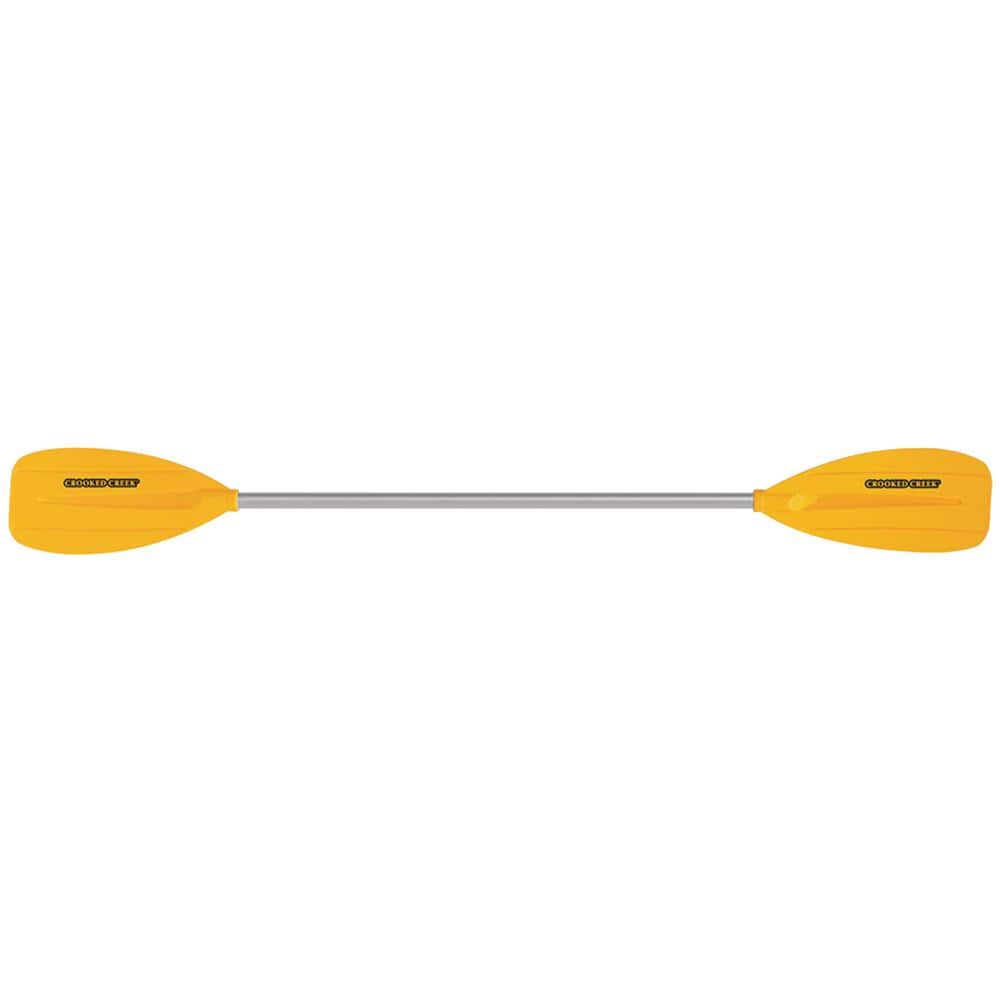 Crooked Creek 5 ft. Youth Kayak Paddle, Yellow 50480 - The Home Depot