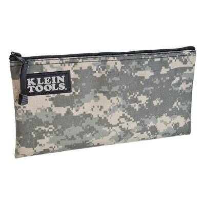 12.5 in. Camouflage Ballistic Nylon Zipper Tool Bag