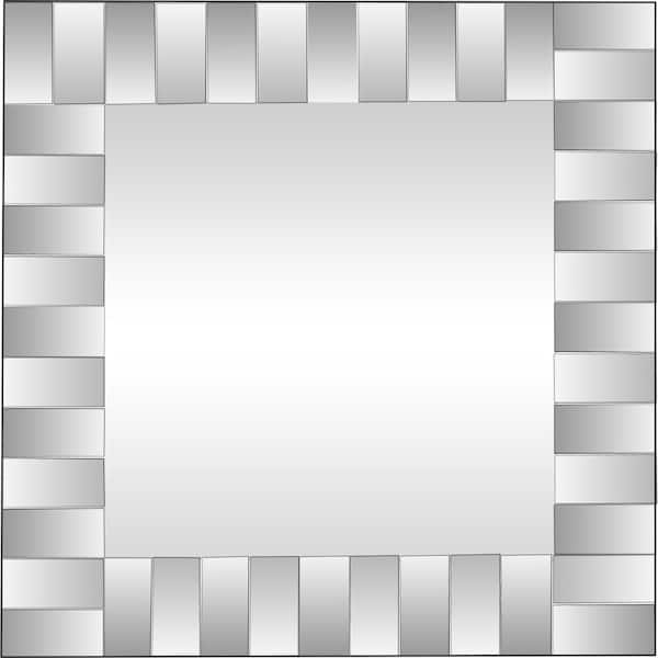 Camden Isle Rialto 28.125 in. H x 28.125 in. W Casual Square Framed Classic Accent Mirror