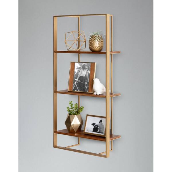 Brown Wall Shelves: 100+ Items − Sale: at $11.99+