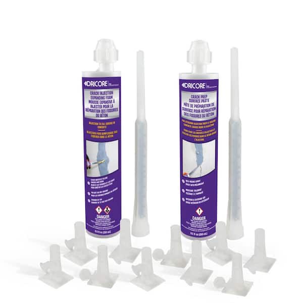 DRICORE Concrete Repair Crack Injection Kit