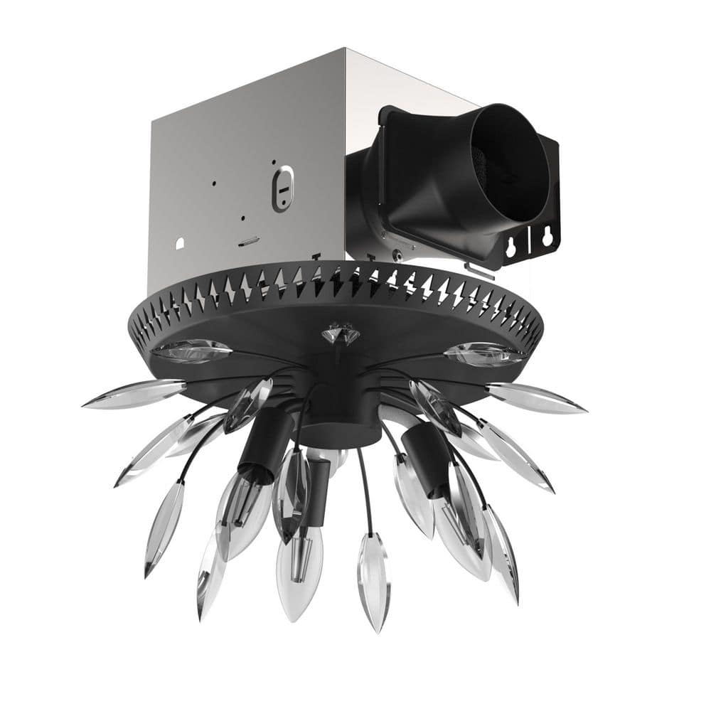 80 CFM Ceiling Mount Room Side Installation Bathroom Exhaust Fan with LED Light and Remote price history on PriceWatchPro