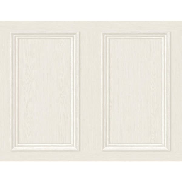 STACY GARCIA HOME Dove Faux Wood Panel Vinyl Peel and Stick Wallpaper Roll (Covers 40.5 sq. ft.)