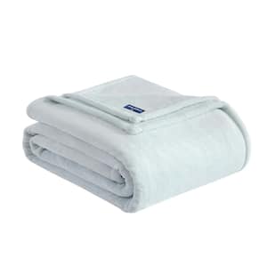 Nautica ultra soft plush solid blanket new arrivals