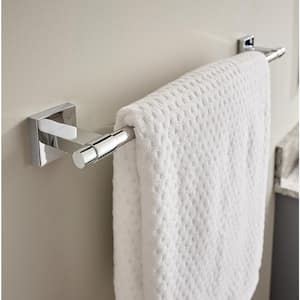 Maxted 18 in. Wall Mount Towel Bar Bath Hardware Accessory in Polished Chrome