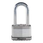 Master Lock Heavy Duty Outdoor Padlock with Key, 1-7/8 in. Wide, 1-1/2 in.  Shackle M115XKADLFCCSEN - The Home Depot