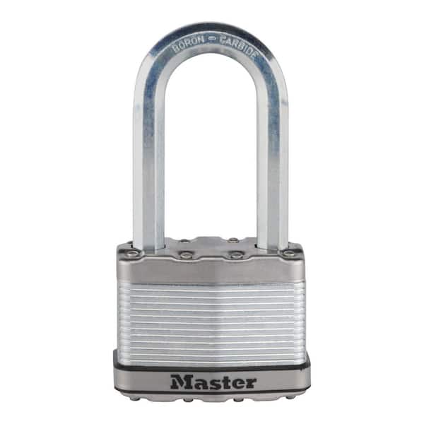 Master Lock Heavy Duty Outdoor Padlock with Key, 2 in. Wide, 2-1/2 in.  Shackle, 2 Pack M5XTLJCCSEN - The Home Depot