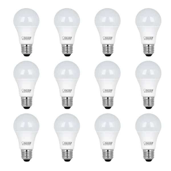 6 pack LESON 75W Equivalen Dimmable Daylight LED Light Bulbs E26 A19 110V 9W 