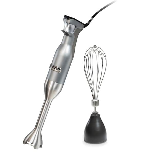 Better Chef Dual Pro Handheld Immersion Blender Hand Mixer With Whisk Blue  New