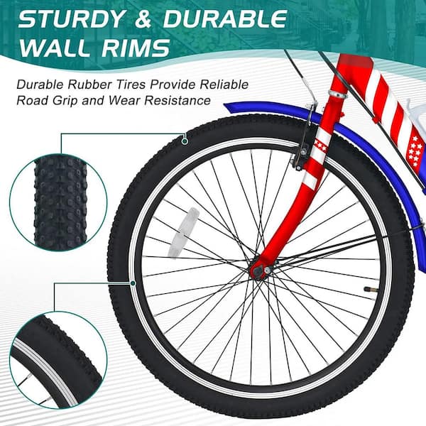 24 inch bike rims best sale and tires