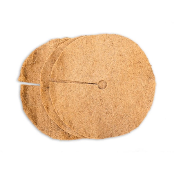 Envelor 36 in. x 0.2 in. Coconut Fiber Mulch Tree Ring