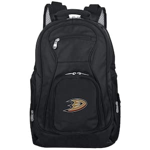 NHL Anaheim Mighty Ducks Black Backpack Laptop