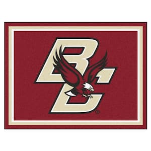 NCAA - Boston College Red 10 ft. x 8 ft. Indoor Rectangle Area Rug