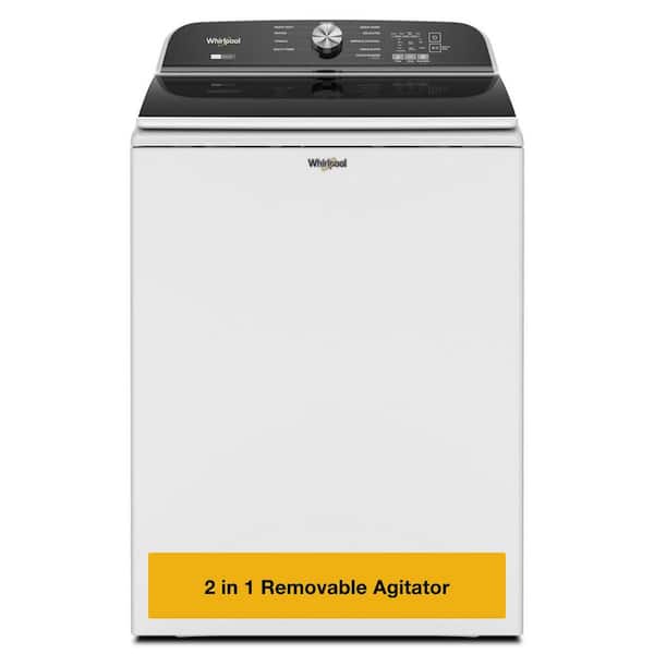 5.2 - 5.3 cu. ft. Top Load Washer in Volcano Black with 2-in-1 Removable Agitator
