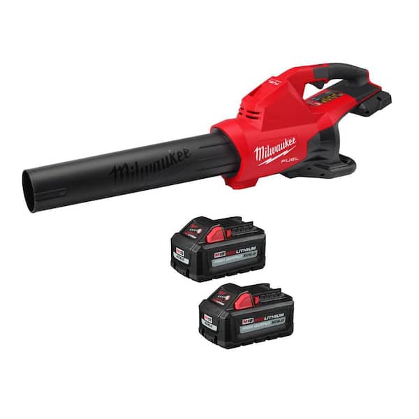 Milwaukee M18 FUEL Dual Battery 145 MPH 600 CFM 18V Lithium-Ion Brushless Cordless Handheld Blower w/Two 6.0 Ah Batteries