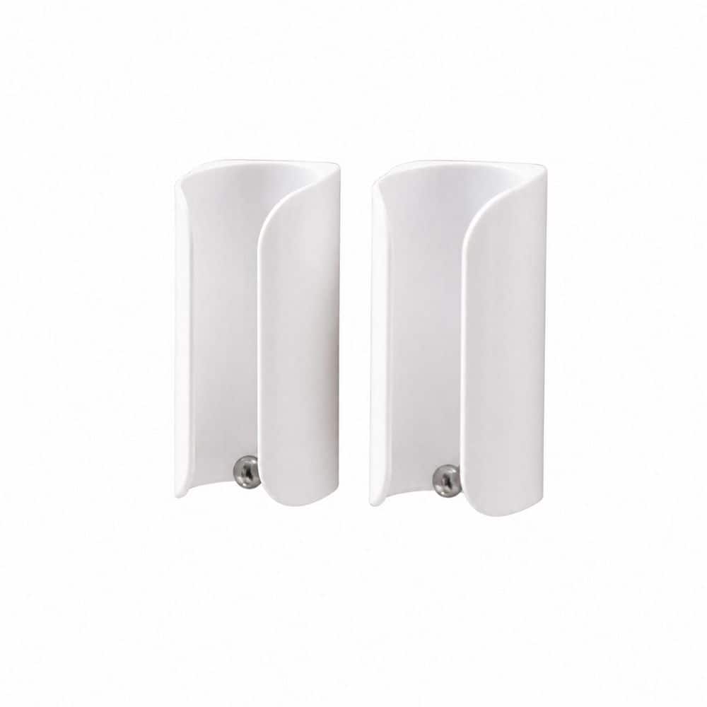 2-Pack Wall-Mounted Self-Adhesive Electric Toothbrush Holder with Quick-Dry Base for Bathroom in White price history on PriceWatchPro