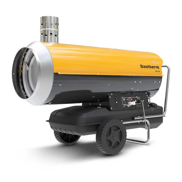 Industrial-Grade 290,000 BTU High Pressure Forced Air Kerosene/Diesel Space Heater, Indirect Oil Fired, Fume-Free