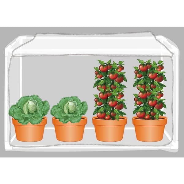 Agfabric 39 in. W x 39 in. L x 37 in. H Garden Barrier Kit with Frame