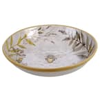 Bee Sweet 13 in. Multicolored Serving/Pasta Bowl