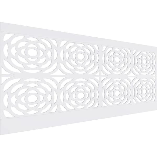 40 in. H x 94-1/2 in. W 26.24 sq. ft. Edinburg PVC Wainscot Paneling Kit