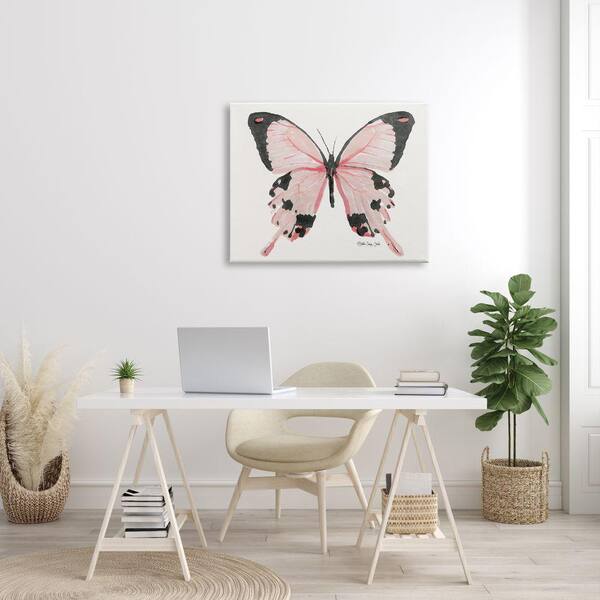 Gold Butterflies Splash Design Collage Wall Art Decor 