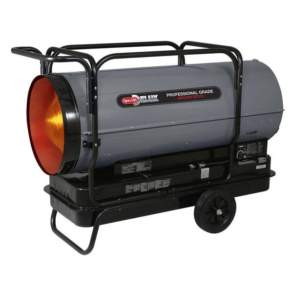 Dyna-Glo Delux 650K BTU Forced Air Kerosene Portable Heater with Thermostat