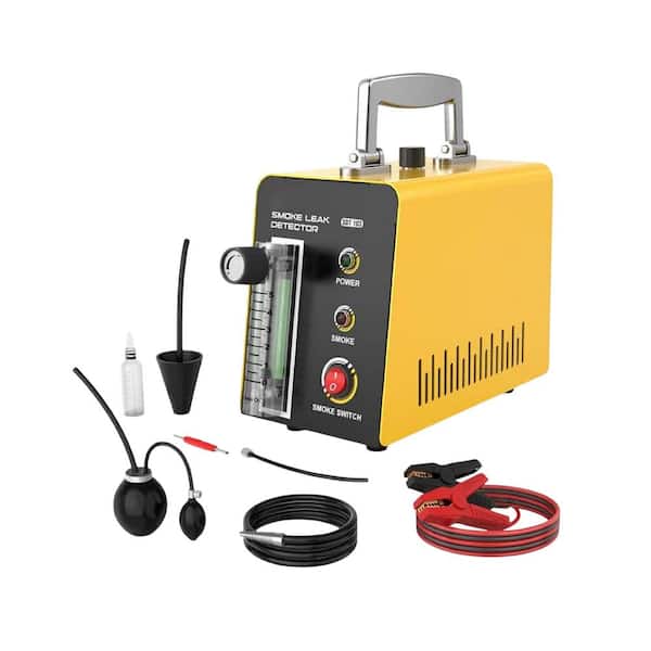 Automotive Smoke Leak Detector for EVAP, Vacuum, and Fuel Systems, Compatible with 12V Vehicles