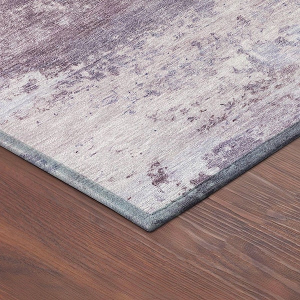 Chantille Machine Washable Indoor/Outdoor Abstract ACN2370 Lavender 10 ft. x 14 ft. Area Rug